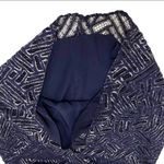 Lilly Pulitzer Carleigh Dress Geo Lace True Navy Cocktail Long Sleeve Size 2 Photo 6