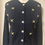 Brooks Brothers Vintage floral embroidered cardigan Photo 1