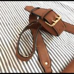 Free People  brown crossbody purse Photo 3
