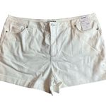 Sonoma NWT! White High Rise Jean Shorts Size 24W Photo 0