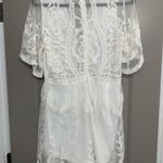 Boutique White Romper Photo 2