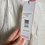 Parker Lorna Cotton Eyelet Tie-Back Cutout White Romper Size 2 Photo 6