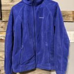 Columbia - Benton Springs Long Sleeve Fleece Cozy Jacket- purple, women’s large Photo 0