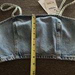 ZARA NWT  denim crop top small Photo 6