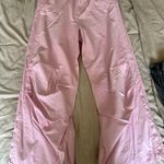 ZARA Pink Parachute Pants Photo 0