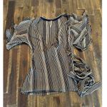 Free People  Womens Wrapped Around My Finger Wrap Blouse size xs Photo 1