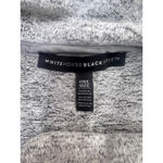 White House | Black Market Light Gray Knit Cowl Neck Poncho One Size Boho Western Photo 5