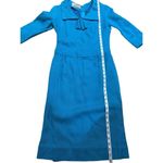 1960s Eve Le qoc Tiffany Blue Retro Pencil Dress Women size 4 Vintage Photo 11