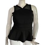 Worthington Sleeveless Peplum Top Photo 0