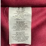 Betsy and Adam  Tie Belt V-Neck‎ Gown Women's 6 Burgundy Sleeveless Formal NWT Photo 8