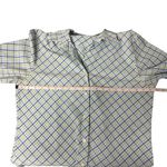 Foxcroft  Shirt Womens 10 Wrinkle Free Plaid Office Corpcore Professional Career Photo 4