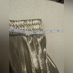 TCEC Gold Maxi Pleated Skirt for Cocktail Nights Photo 3