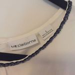 Liz Claiborne White beaded tank top Photo 1