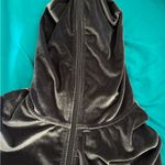 Women's Gray Velour Jumpsuit Size XXS Photo 12