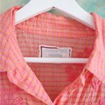 Johnny Was  Gingham Embroidered Dress SZ M Photo 5
