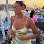 ZARA dress maxi Midi sage Lingerie light olive green satin Effect Wedding Party Coctail Photo 7