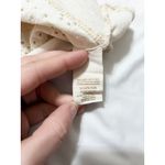 Free People We The Free Cream Crochet Eyelet Long Sleeve Top Size S Bohemian Photo 5