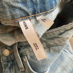 ASOS Cutest Weekday High Waisted Blue Jean Shorts Photo 7