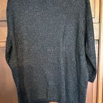 Susan Graver  dressy black sweater, gold beading and specks throughout, s… Photo 7