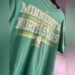 Majestic MINNESOTA NORTH STARS Hockey Vintage Unisex Graphic Tee Sz L T-Shirt GUC Photo 1