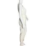 New Look Jumpsuit Womens 4 White Crop Neutral Minimalist Preppy Clean Girl Photo 1