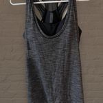 Lululemon Size 8 Glide And Stride Tank A/B Bra Top Black HBLK Mesh Run Yoga Photo 3