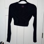 Commando NWOT Butter Wrap Top with Thumb Holes - Black Photo 1
