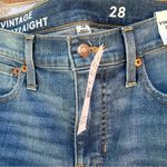 J.Crew 9" vintage slim-straight jean in Tilda wash Size 28 New Photo 5