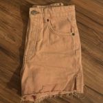 ZARA Light Pink  Denim Shorts Photo 2