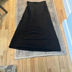 Club Monaco silk charmeuse long black maxi skirt Photo 2