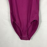PINK - Victoria's Secret PINK Victoria’s Secret Sleevless High Neck Eggplant Purple Bodysuit Size… Photo 2