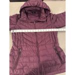 32 Degrees Heat Womens Hooded Packable Down Jacket Plum Purple Size Medium Photo 6