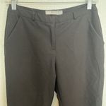 ASOS Black Cuffed Crop Dress Pant Size 4 Photo 2