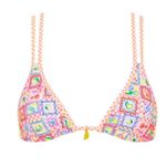 Kulani Kinis  Tein Strap Bralette Bikini Top Size Medium New W/ Tag Citron Coast Photo 1