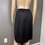 Vanity Fair Vintage New NOS Medium  Half Slip Petti Slip VF 360 Black Slit 11760 Photo 4