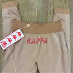 Kappa NWT  Authentic Trybunalski Knit Leggings - Beige L/XL Photo 2