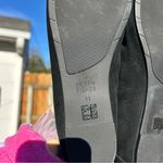 Eileen Fisher SHOES 11 Una Hidden Wedge Ballet Flat Black business casual suede Photo 9