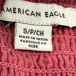 American Eagle  Outfitters Pink Smocked Skater Skirt Photo 6