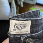 ZARA TRF Authentic Denim Black jeans Photo 4