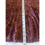 Rose + Olive  Dress Size Small Paisley 3/4 Sleeve Tie Waist Chiffon Ruffle Hem Photo 15