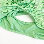 Becca Color Play Crochet Lace One Piece Swimsuit Matcha Mint Green Extra Large Photo 10
