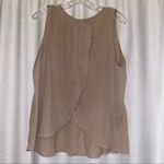 Maurice's Tan and beige lace tank top XL Photo 3