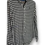 Ralph Lauren Black & White Gingham Shirt Small Buffalo Check Plaid Flannel Style Photo 1