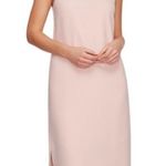 Sam Edelman  size 14 high neck spaghetti strap knee length light sleeveless dress Photo 1