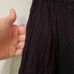 Modcloth Black Elastic Waist Wide Leg Casual Pants Womens M Pull On Beachy Photo 3
