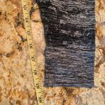 Zella Dark Heathered Gray Black Capri Leggings Size L Large Photo 6