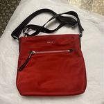 DKNY Gia Red with Black Strap Nylon Crossbody bag Photo 1