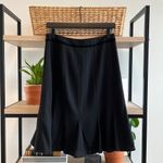 Loft Ann Taylor Woven & Velveteen Trim Pencil Trumpet Fit & Flare Career Skirt, Photo 3