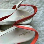 Cole Haan  Orange Arden Nubuck Espadrille Wedge Photo 6