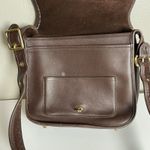 Coach Vintage Stewardess Brown Leather Shoulder Bag 9525 Satchel Photo 10